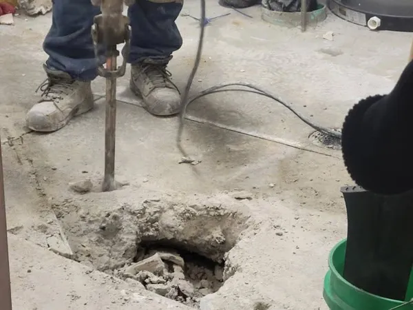 Slab leak detection for an Irmo SC home